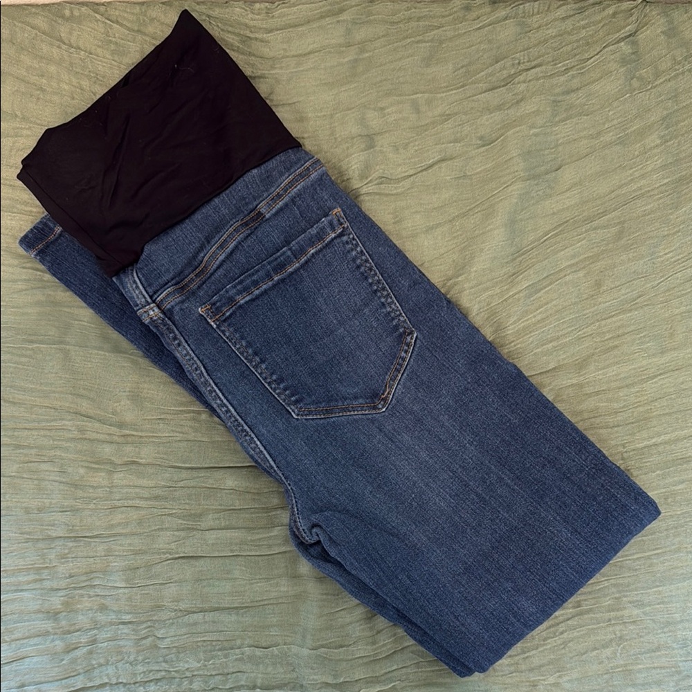 Liverpool Los Angeles maternity the ankle skinny Maternity Blue Jeans, Size 2/26